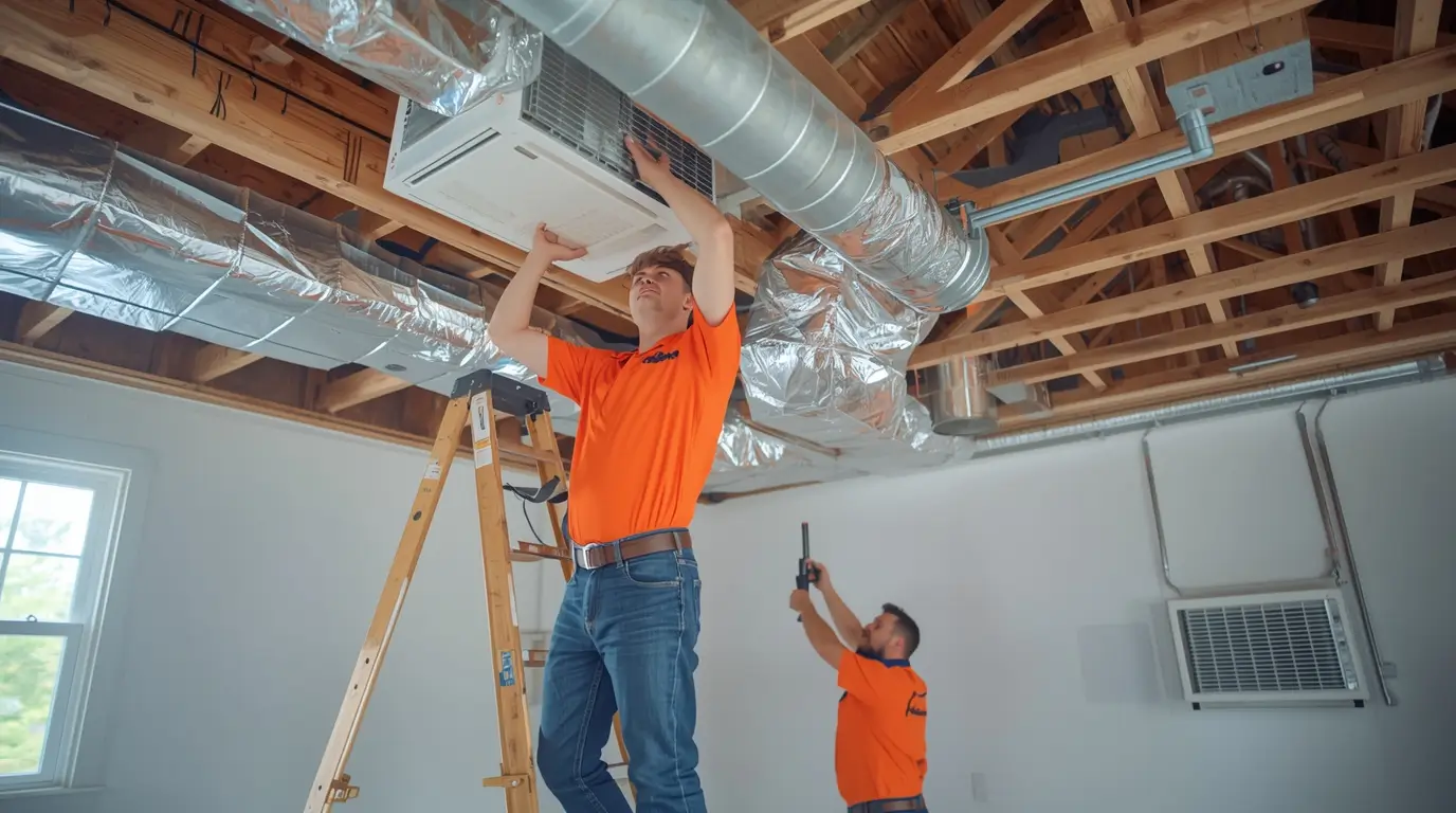 Air duct installation services
